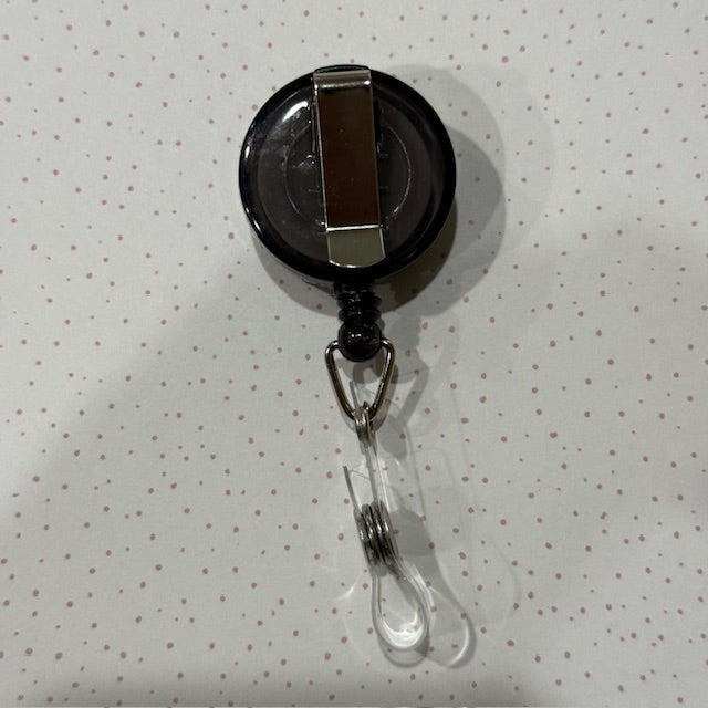 Weird Pusheen Taemibiz Retractable Clip On Badge Holder