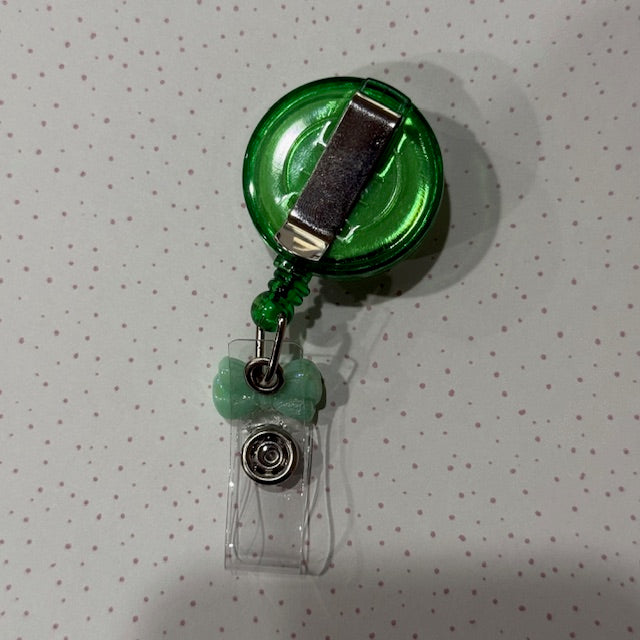 Keroppi Taemibiz Retractable Badge Holder